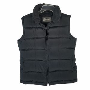 Black Cyclone puffer vest. Size M
